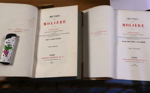 oeuvres de moliere 1873 Paris 13 Bände Bücher