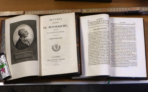 oeuvres de montesquieu 1820 Paris 5 Bände Bücher