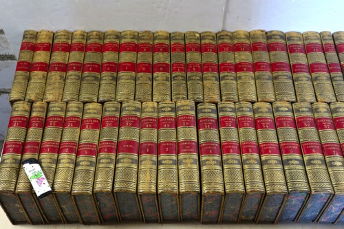 oeuvres de voltaire 41 Bände 1818 Paris Bücher