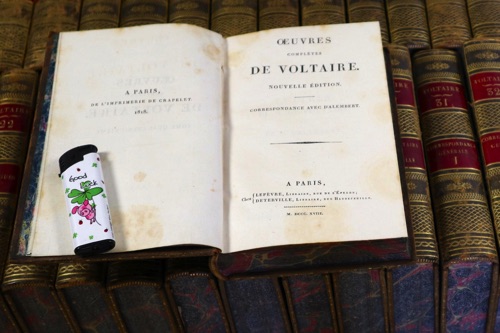 oeuvres de voltaire 41 Bände 1818 Paris Bücher