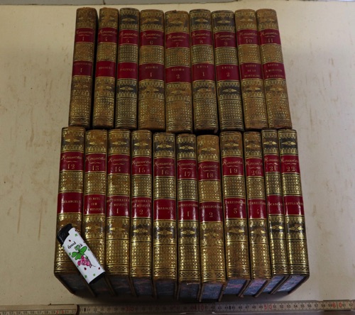 ouevres de rousseau 22 Bände Bücher Paris