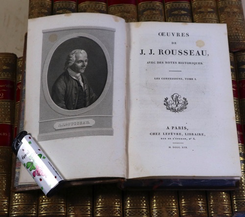 ouevres de rousseau 22 Bände Bücher Paris