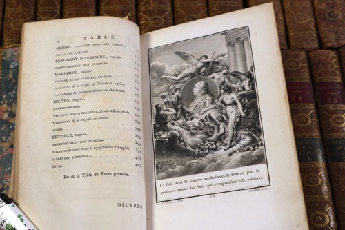 ouvres completes de voltaire 1784 70 Bände Bücher