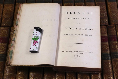 ouvres completes de voltaire 1784 70 Bände Bücher