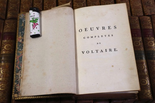 ouvres completes de voltaire 1784 70 Bände Bücher