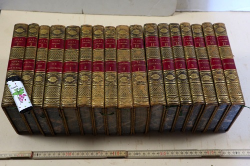 stael oeuvres completes 17 Bände Bücher antik