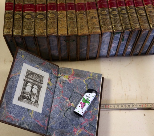 stael oeuvres completes 17 Bände Bücher antik