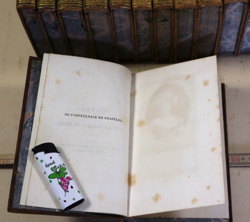 stael oeuvres completes 17 Bände Bücher antik