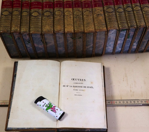 stael oeuvres completes 17 Bände Bücher antik