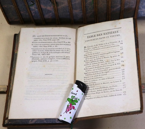 stael oeuvres completes 17 Bände Bücher antik