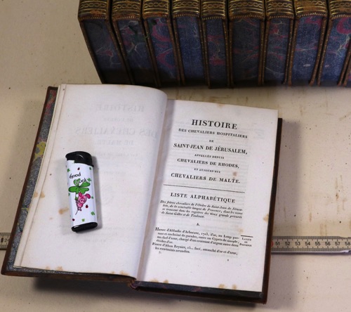 vertot histoire de l ordre 12 Bände Bücher antik
