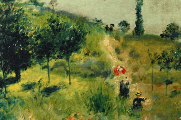 Dietz Gemälde Replik Renoir Spaziergang