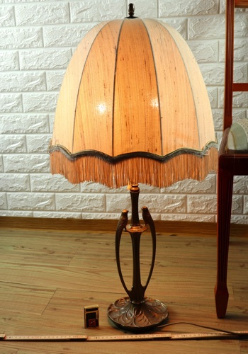 Tischlampe Jugendstil Schirm