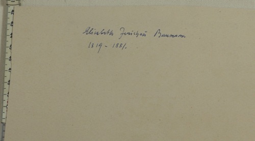 Anna Maria Elisabeth Jerichau Baumann Zeichnung Portrait Frau Italienerin