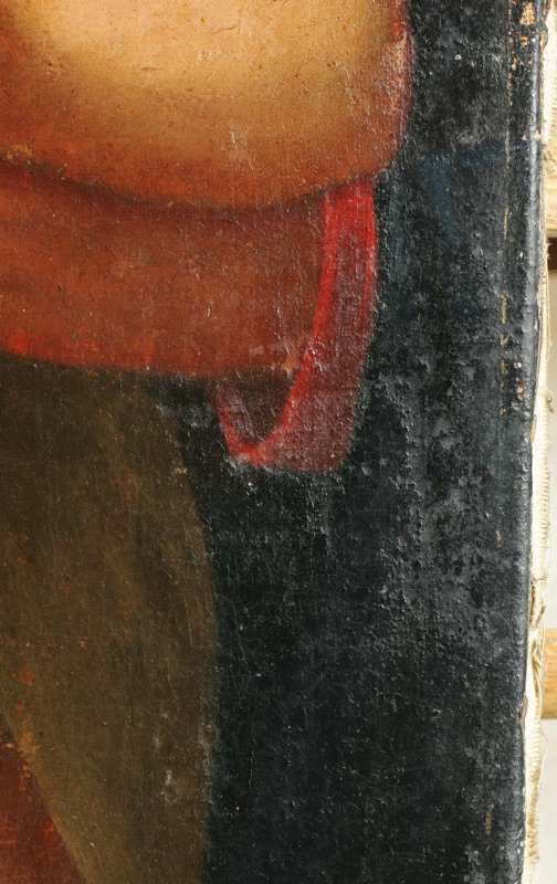 Barock Ölgemälde Maria Christus Knabe Buch Jesus doubeliert