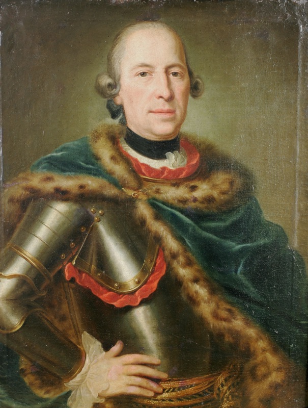 Barthelemy Barock Ölgemälde Portrait Baron von Zesner