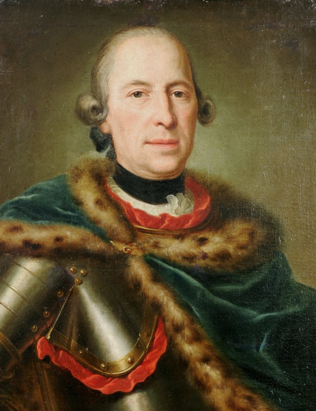 Barthelemy Barock Ölgemälde Portrait Baron von Zesner