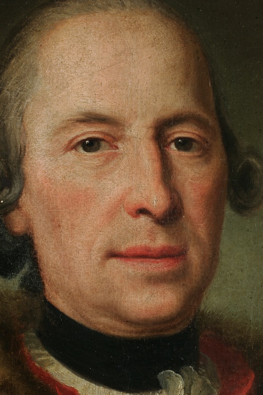 Barthelemy Barock Ölgemälde Portrait Baron von Zesner