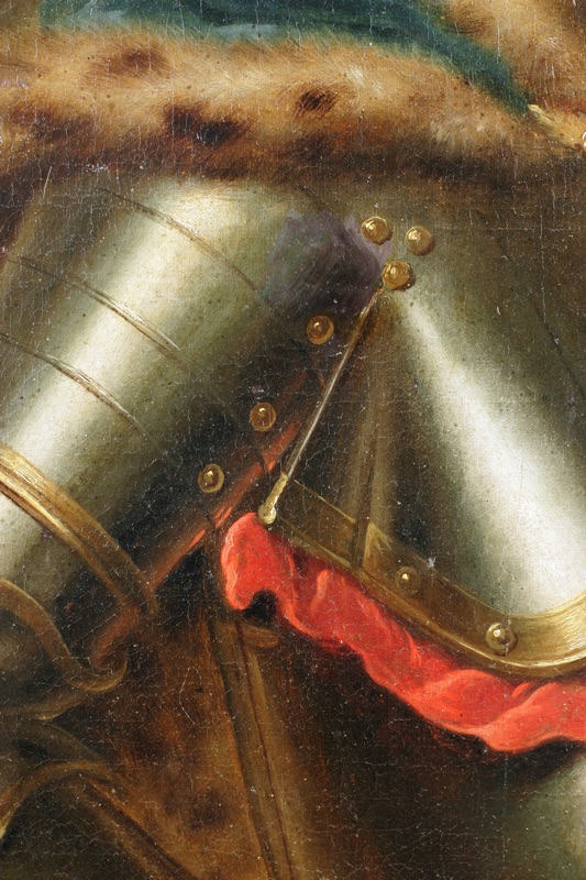 Barthelemy Barock Ölgemälde Portrait Baron von Zesner