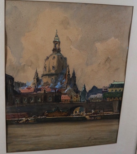 Battermann Dresden Frauenkirche antik