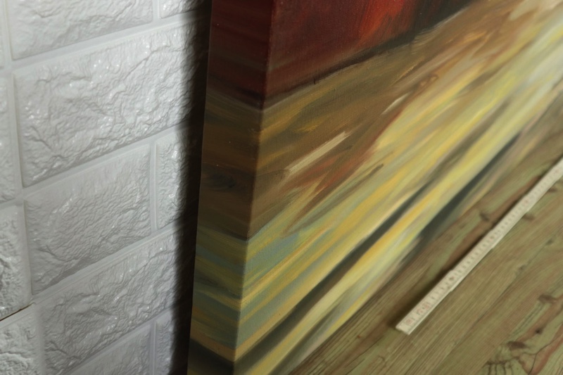 Bill C Ray Gemälde Brücke 145cm