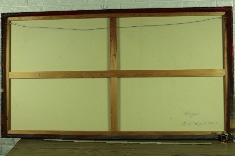 Bill C Ray Gemälde Brücke 145cm