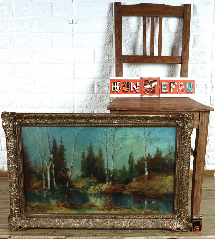Carl Dörrbecker Ölgemälde Landschaft Impressionist 1969