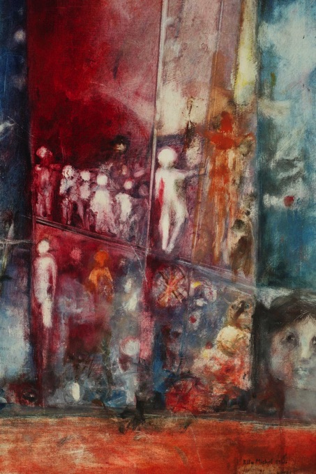 Ellinor Michel Gemälde 1966 Manege