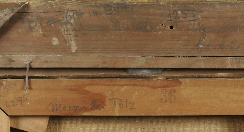 Ernst Bröcker Ölgemälde Bad Tölz