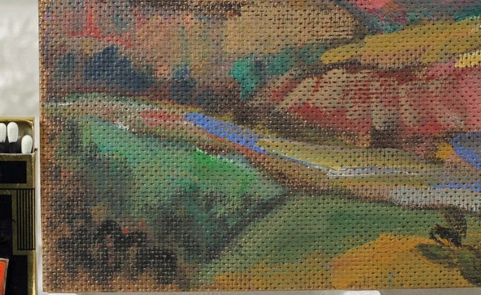 Ernst Pader Ölgemälde Landschaft in Algerien 1978 8