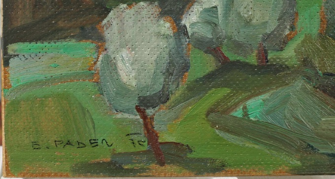 Ernst Pader Ölgemälde Sankt Gotthard Kirche 1975 6