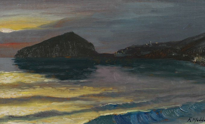 Fulvio Maddaloni Ölgemälde Küste Meer Ischia