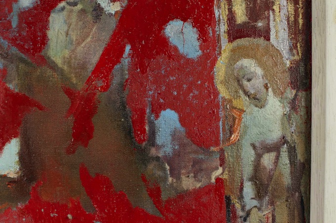 Grusho Novitsky Gemälde 1990 Jesus