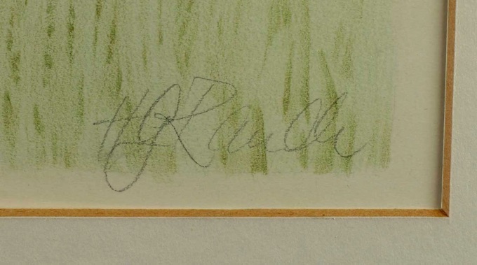 Hans Georg Rauch Zeichnung Chamälionmenschen