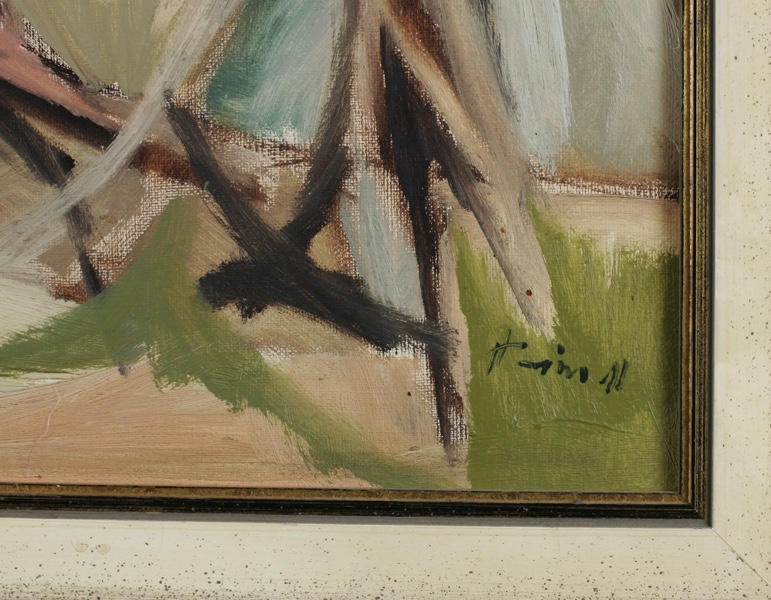 Hermann Haindl Dorf abstrakt BBK