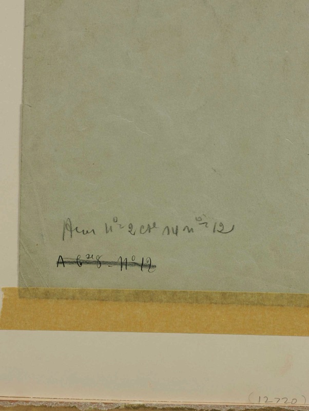 Hugh Willoughby antiker Kostümentwurf Gouache