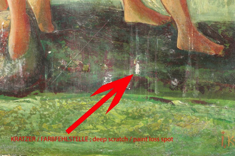 Igor Kulik Koulik Ölgemälde Blinde Kuh Spiel 1990 Surrealist