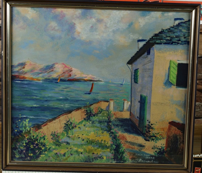 J Maximilian Pastell Villa sur Mare