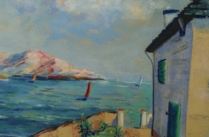 J Maximilian Pastell Villa sur Mare