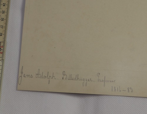Jens Adolph Jerichau Zeichnung antik Personen Portrait