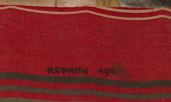 Kofron Ölgemälde antik Selbstportrait