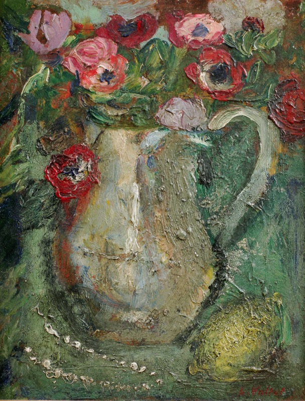 Louis Valtat antikes Ölgemälde expressives Stillleben