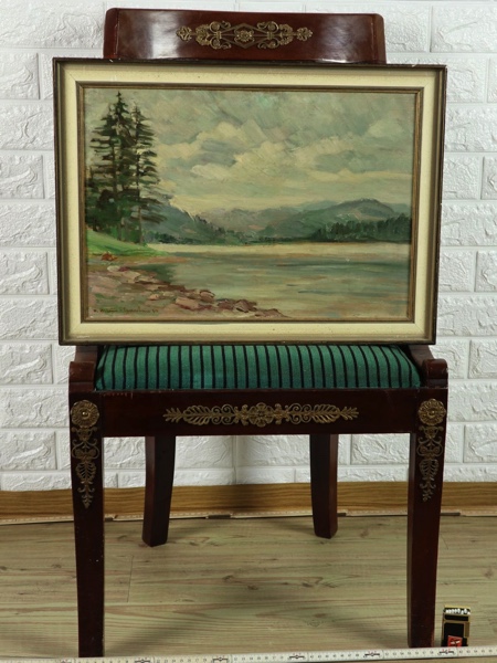 Otto Müller Hartau Ölgemälde 1950 Titisee