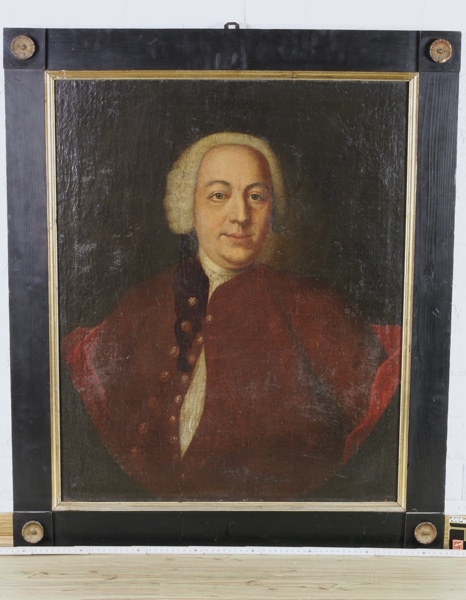 Ölgemälde antik Barock Portrait Edelmann Gegenstück