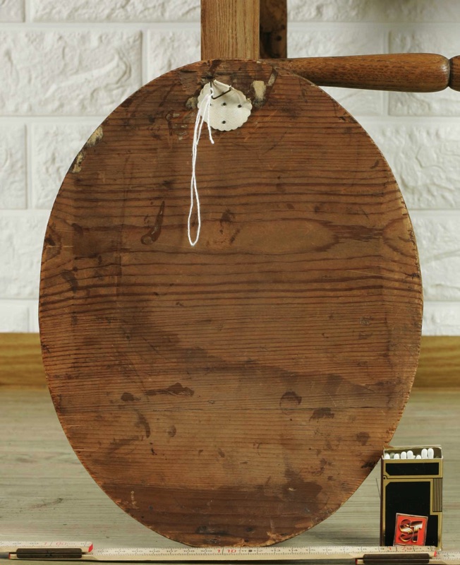 Ölgemälde antik Edelmann Kreuz Orden oval