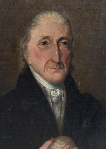 Ölgemälde antik Portrait GutsMuths