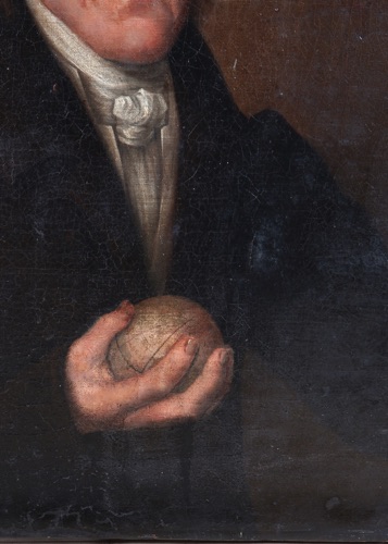 Ölgemälde antik Portrait GutsMuths