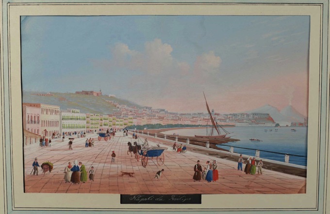 Pastell Napoli da Posillipo