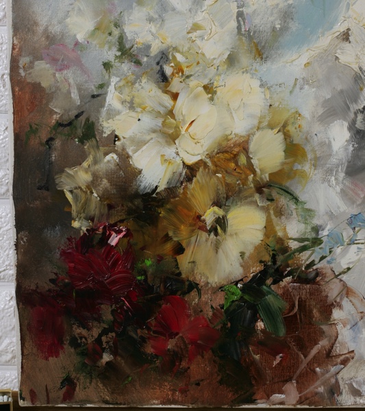 Paul Henze Morro Ölgemälde Portrait Frau