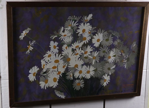 Paula Dittberner Gouache antik 1913 Stillleben